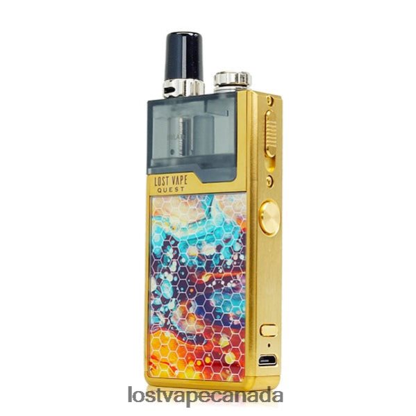 Lost Vape Quest Orion Q Pod Device Full Kit 220P8B471 - Lost Vape Near Me Canada Gold/Dazzling