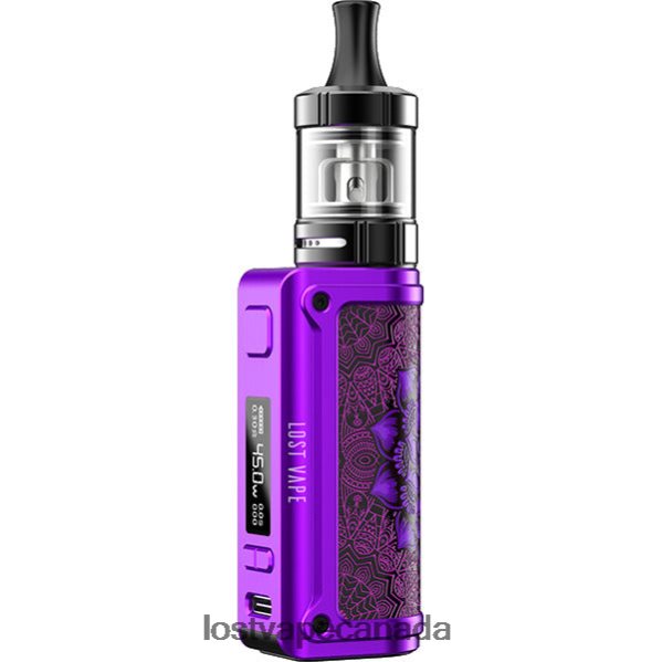 Lost Vape Thelema Mini Kit 45W | UB Lite Tank 220P8B115 - Lost Vape Flavors Canada Purple Survivor