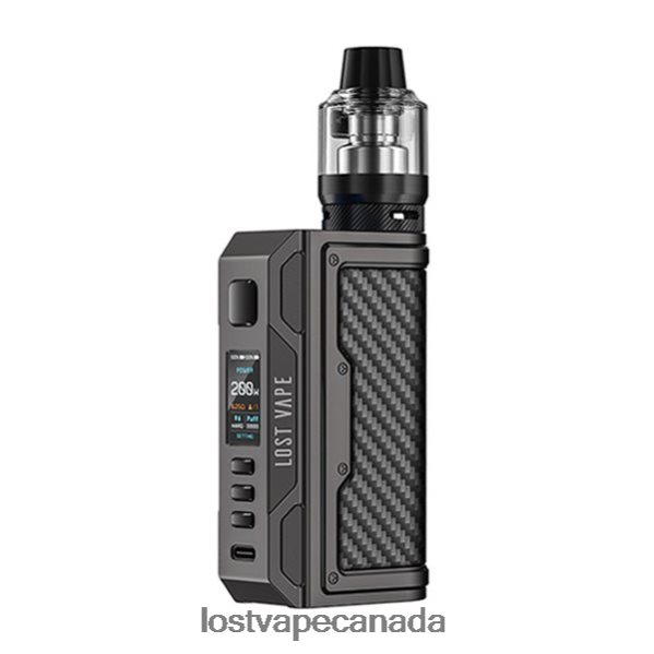 Lost Vape Thelema Quest 200W Kit 220P8B136 - Lost Vape Wholesale Gunmetal/Carbon Fiber