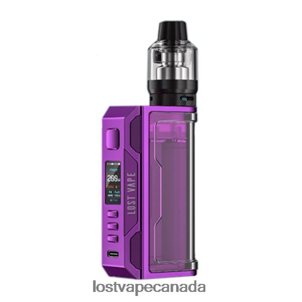 Lost Vape Thelema Quest 200W Kit 220P8B148 - Lost Vape Canada Purple/Clear