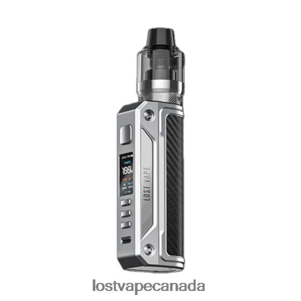 Lost Vape Thelema Solo 100W Kit 220P8B169 - Lost Vape Toronto SS/Carbon Fiber