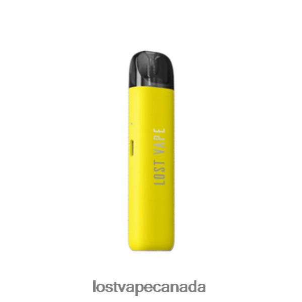 Lost Vape URSA S Pod Kit 220P8B17 - Lost Vape Review Lemon Yellow