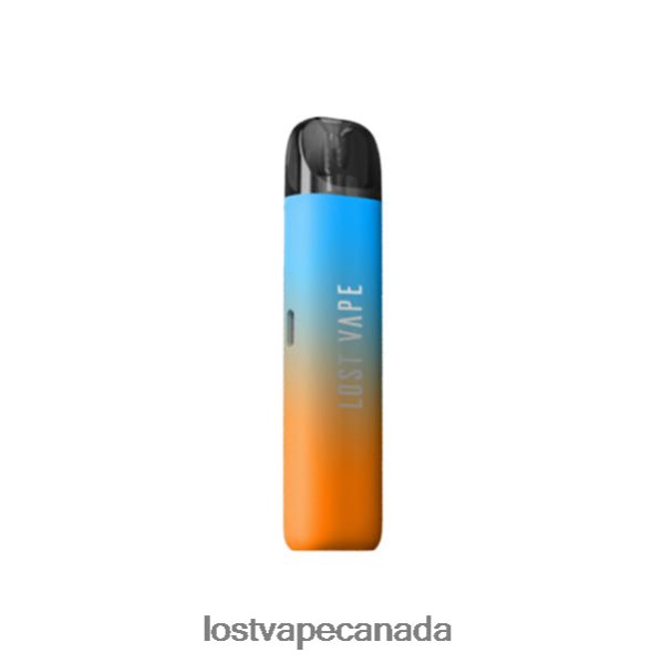 Lost Vape URSA S Pod Kit 220P8B212 - Lost Vape Pods Near Me Cyan Orange