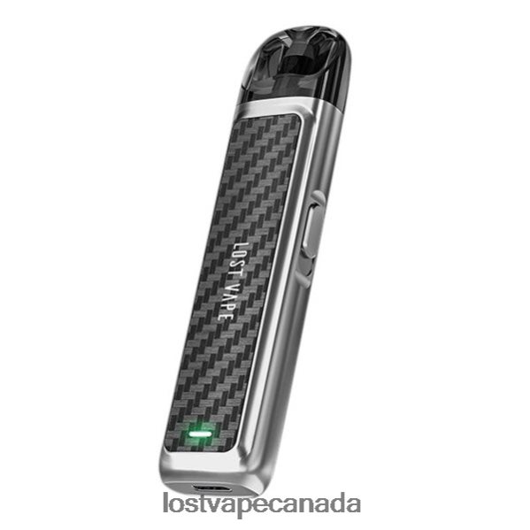Lost Vape URSA Pod Kit | 800mAh 220P8B226 - Lost Vape Wholesale Silver Carbon Fiber
