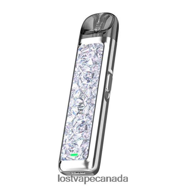 Lost Vape URSA Pod Kit | 800mAh 220P8B232 - Lost Vape Pods Near Me Silver Frost