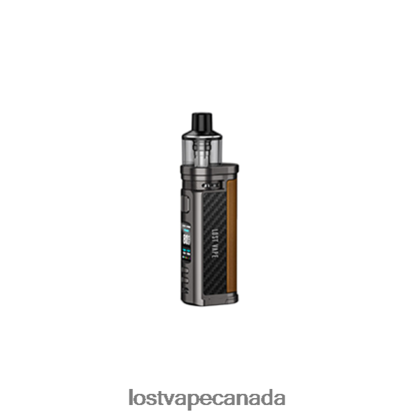 Lost Vape Centaurus Q80 Pod Mod 220P8B323 - Lost Vape Customer Service Gunmetal Teak Wood