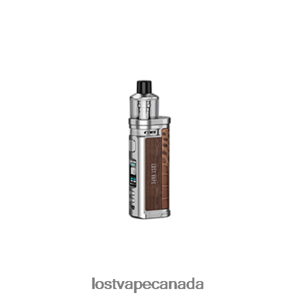 Lost Vape Centaurus Q80 Pod Mod 220P8B324 - Lost Vape Price Canada SS Walnut Wood