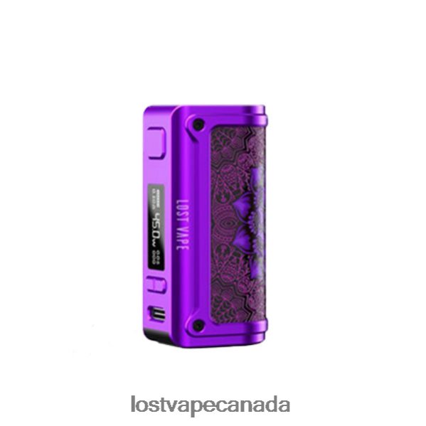 Lost Vape Thelema Mini Mod 45W 220P8B240 - Lost Vape Disposable Purple Survivor