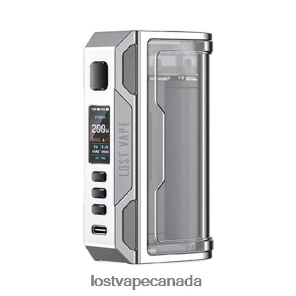 Lost Vape Thelema Quest 200W Mod 220P8B180 - Lost Vape Disposable SS/Clear