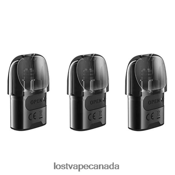 Lost Vape URSA Replacement Pods | 2.5mL (3-Pack) 220P8B126 - Lost Vape Wholesale Green 1.ohm